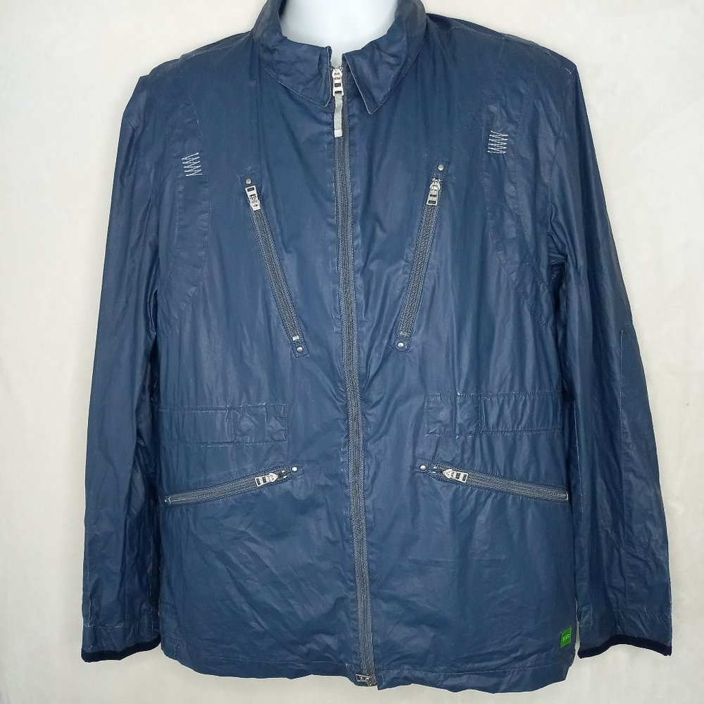 Hugo Boss Nautical Sailing Boating Rain Shell Jacket (XL)